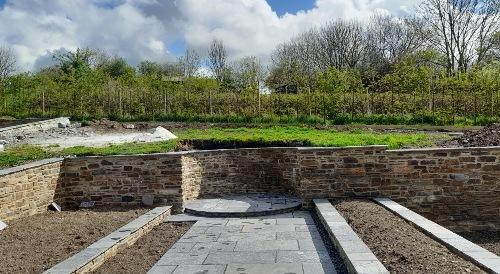 the paved alcove